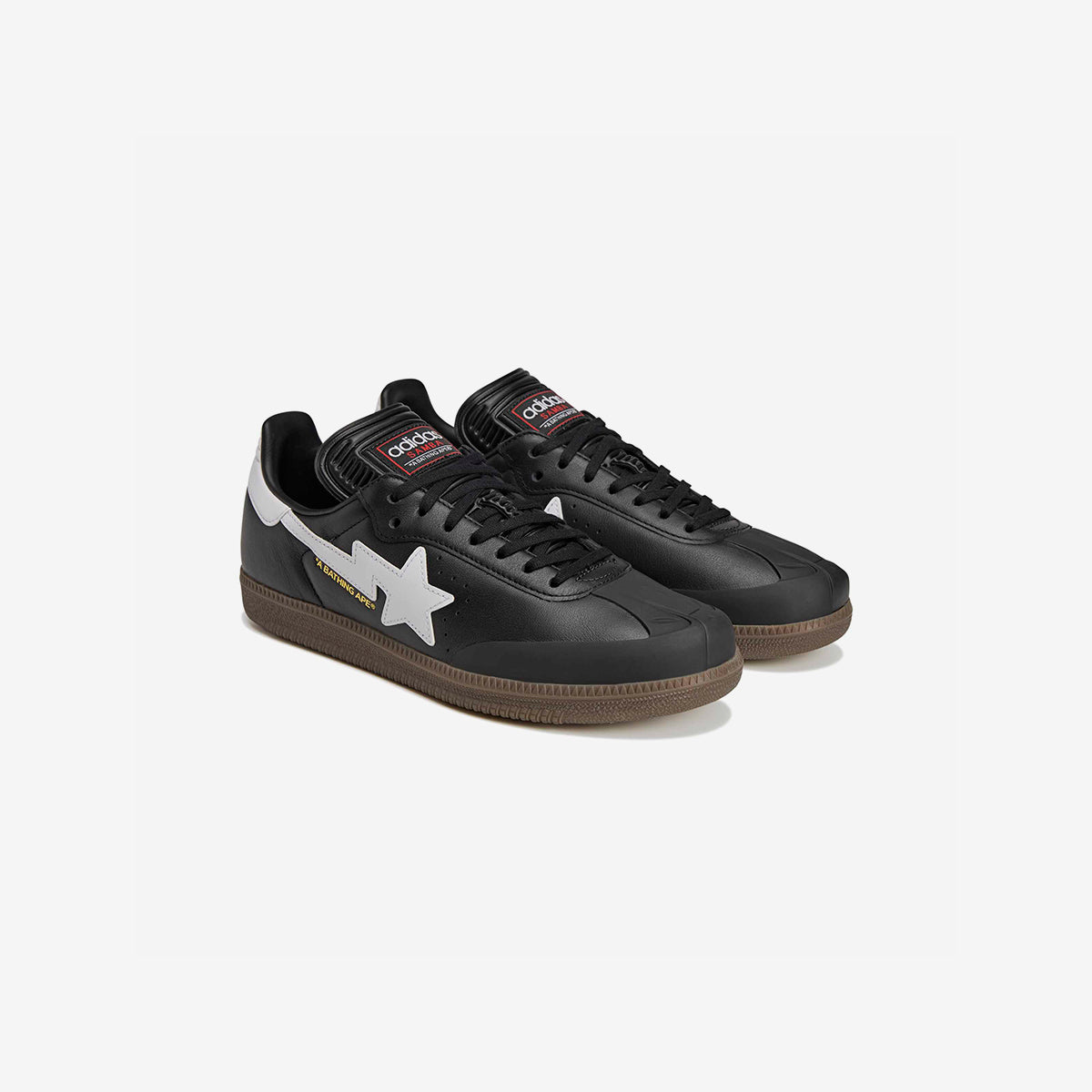 adidas Samba Bape 'Black White Gum'